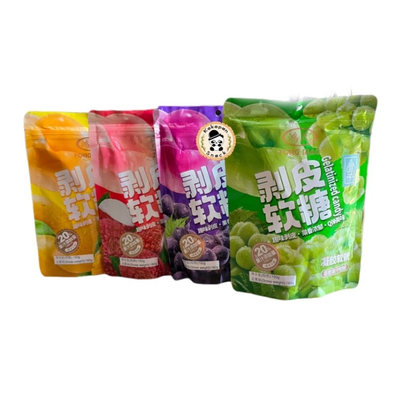 

HONG MAO GELATINIZED CANDY POUCH 150 GR