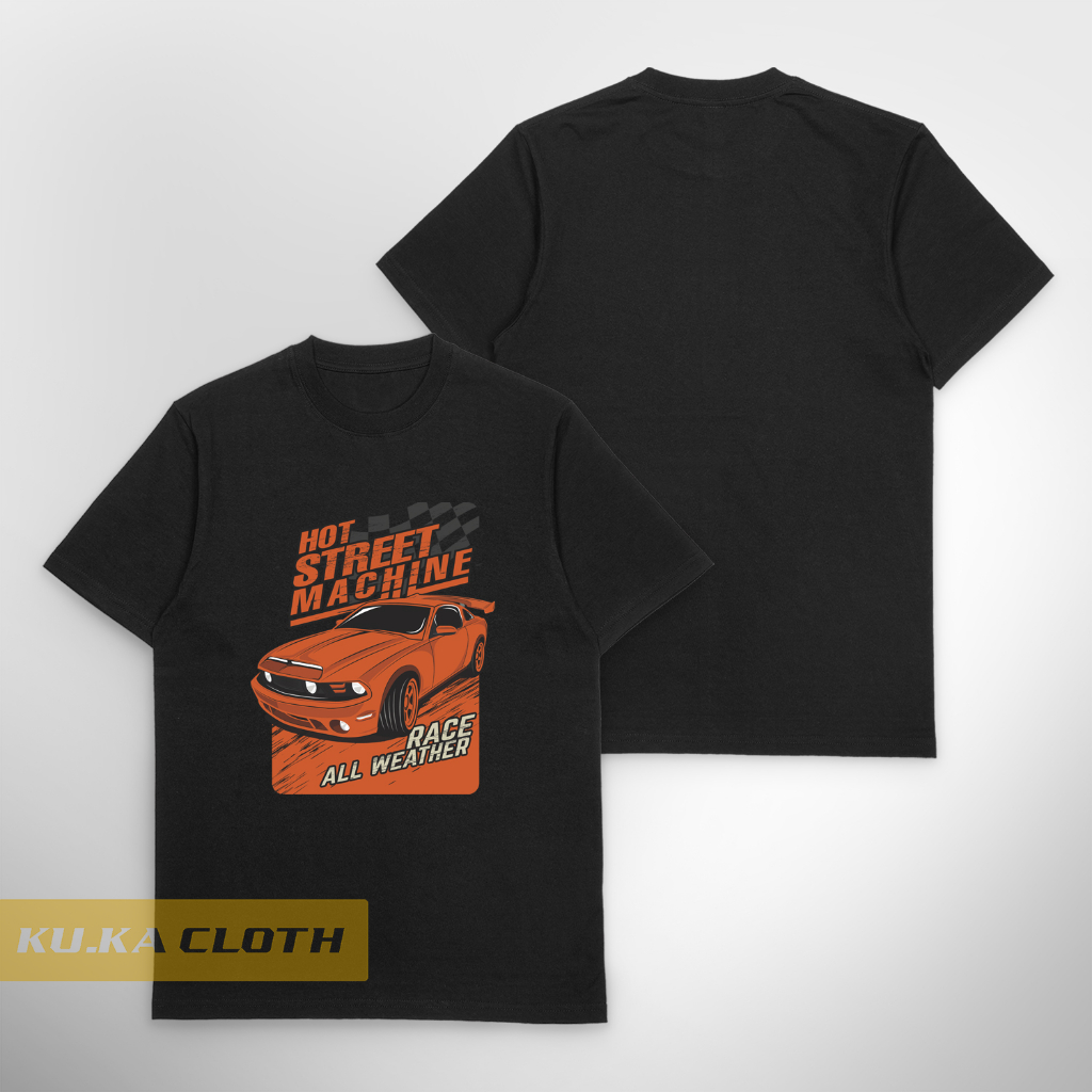 Baju Kaos Distro Pria sport car street machine