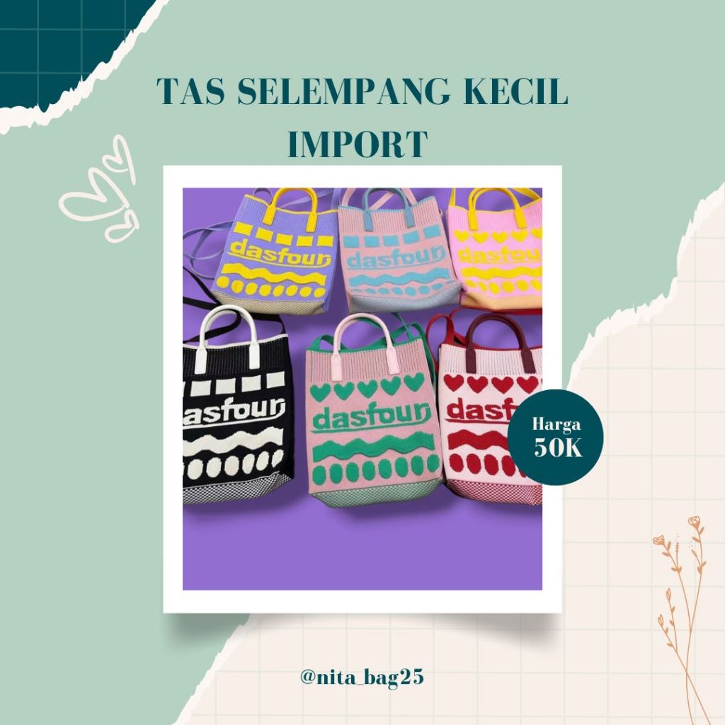 Tas Selempang kecil Import China