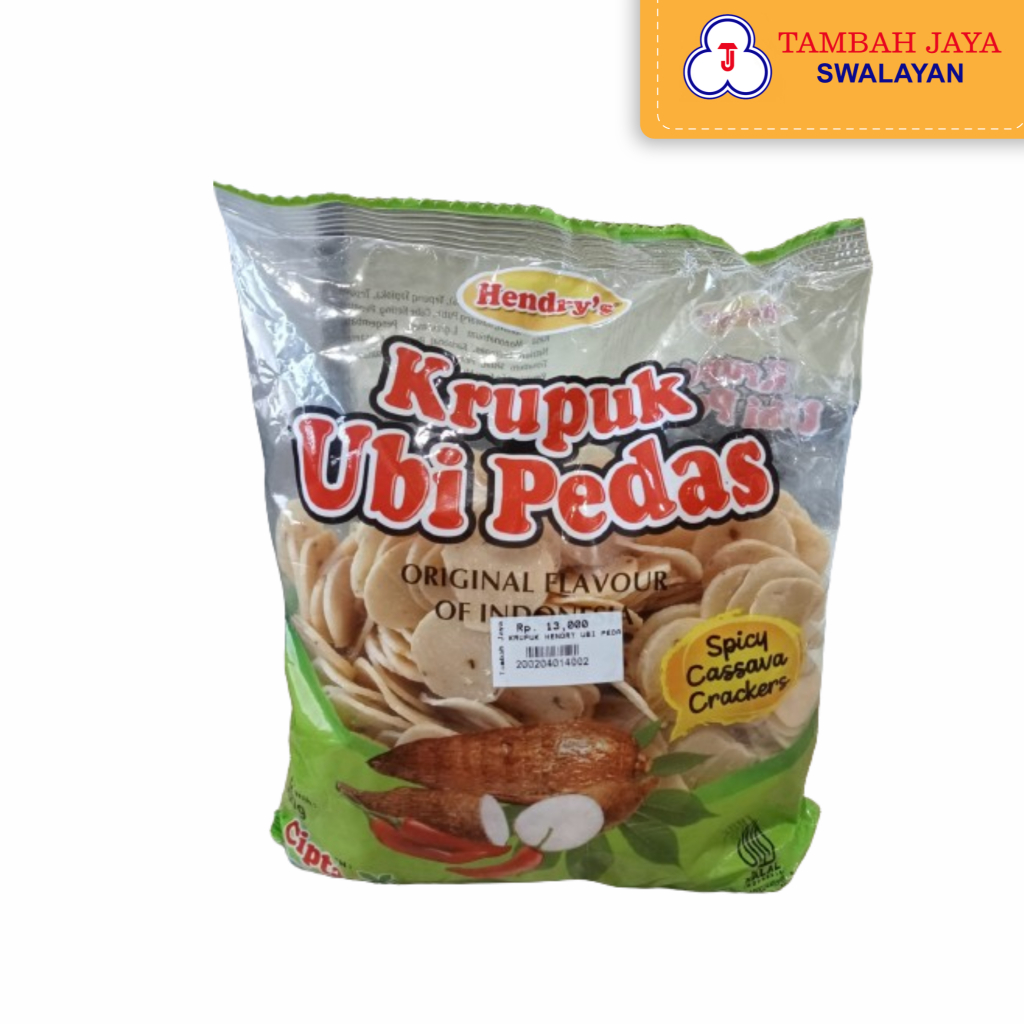 

Hendry"s Krupuk Ubi Pedas 500g