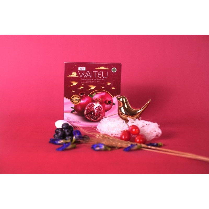 waiteu minuman collagen plus sarang burung walet 100% original