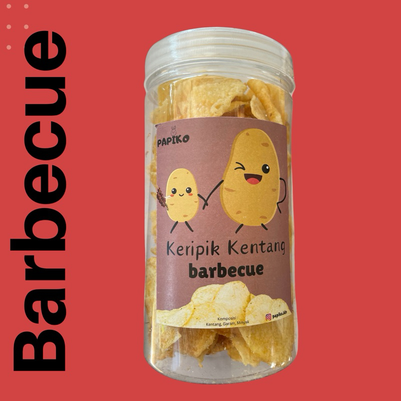 

PAPIKO - Keripik Kentang Barbecue Toples