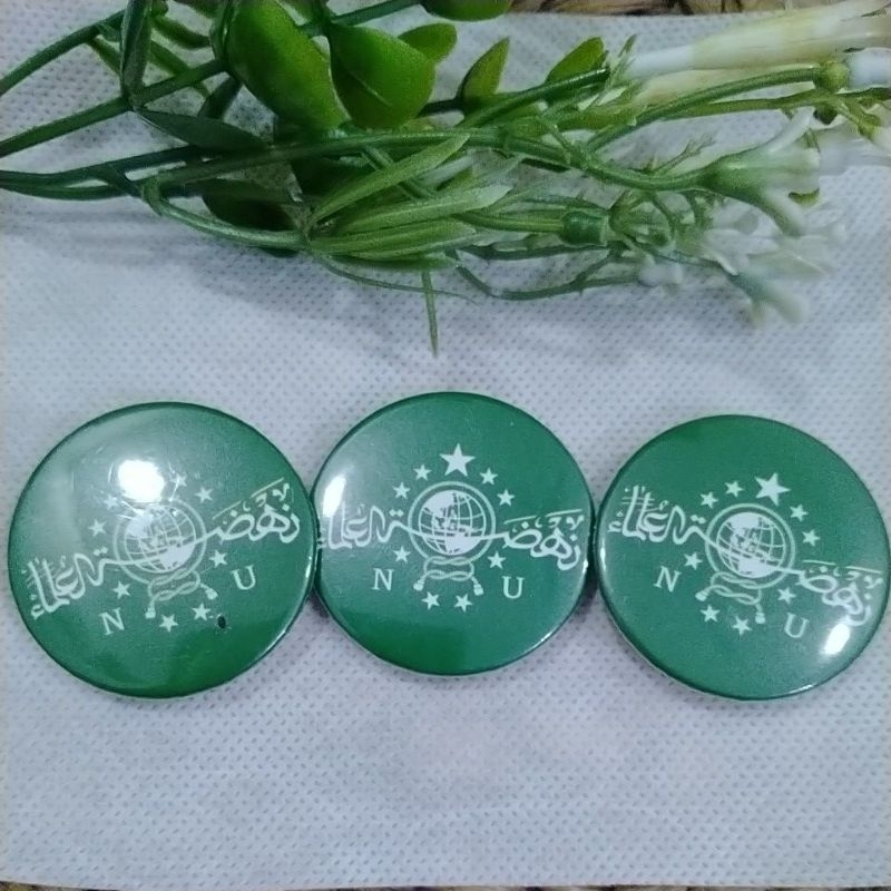 Bros Pin Peniti NU/Fatayat Bulat Pin bros Aksesoris Souvenir NU