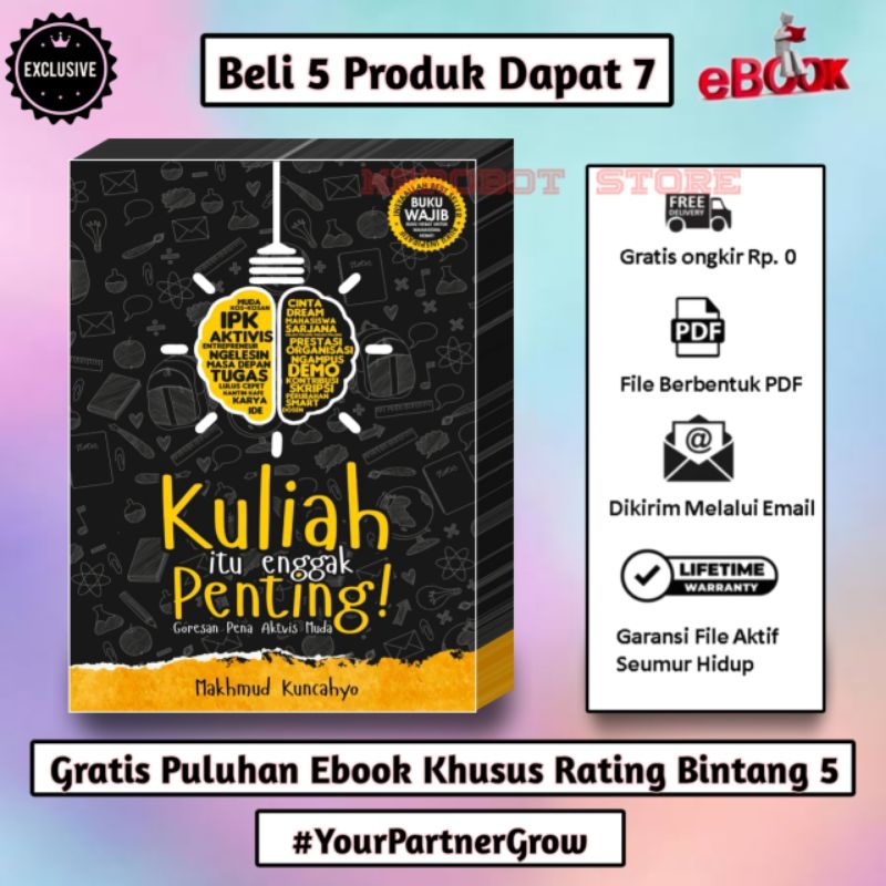 

[E079] KULIAH ITU (NGGA) PENTING - GORESAN PENA AKTIVIS MUDA