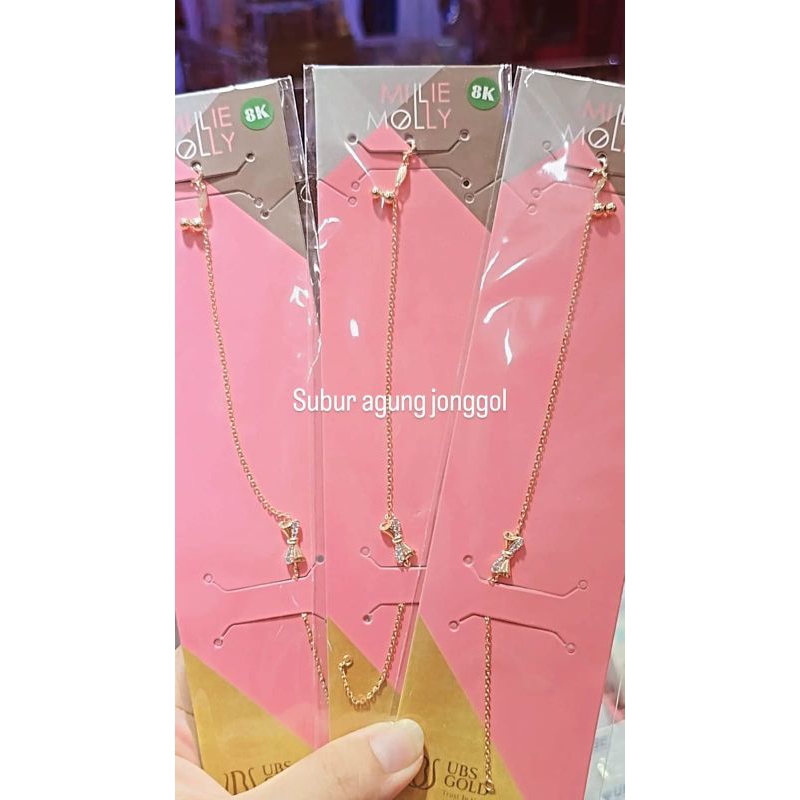 Gelang serut pita 8k