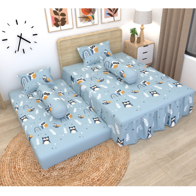 NEW - VALENITA - SPREI DUO 2IN1 140X200 - SPREI BED SORONG COLLECTION