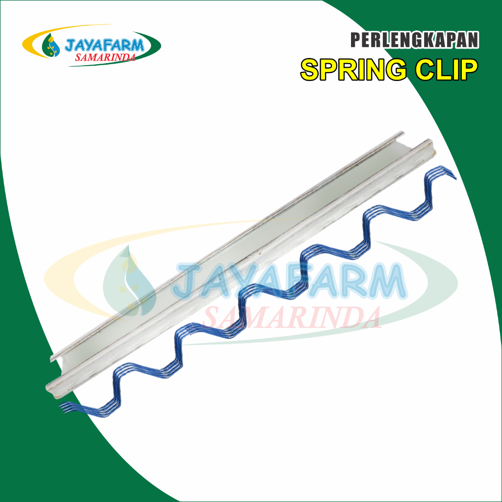 Spring Clip Galvanis Plastik UV – 2 Meter