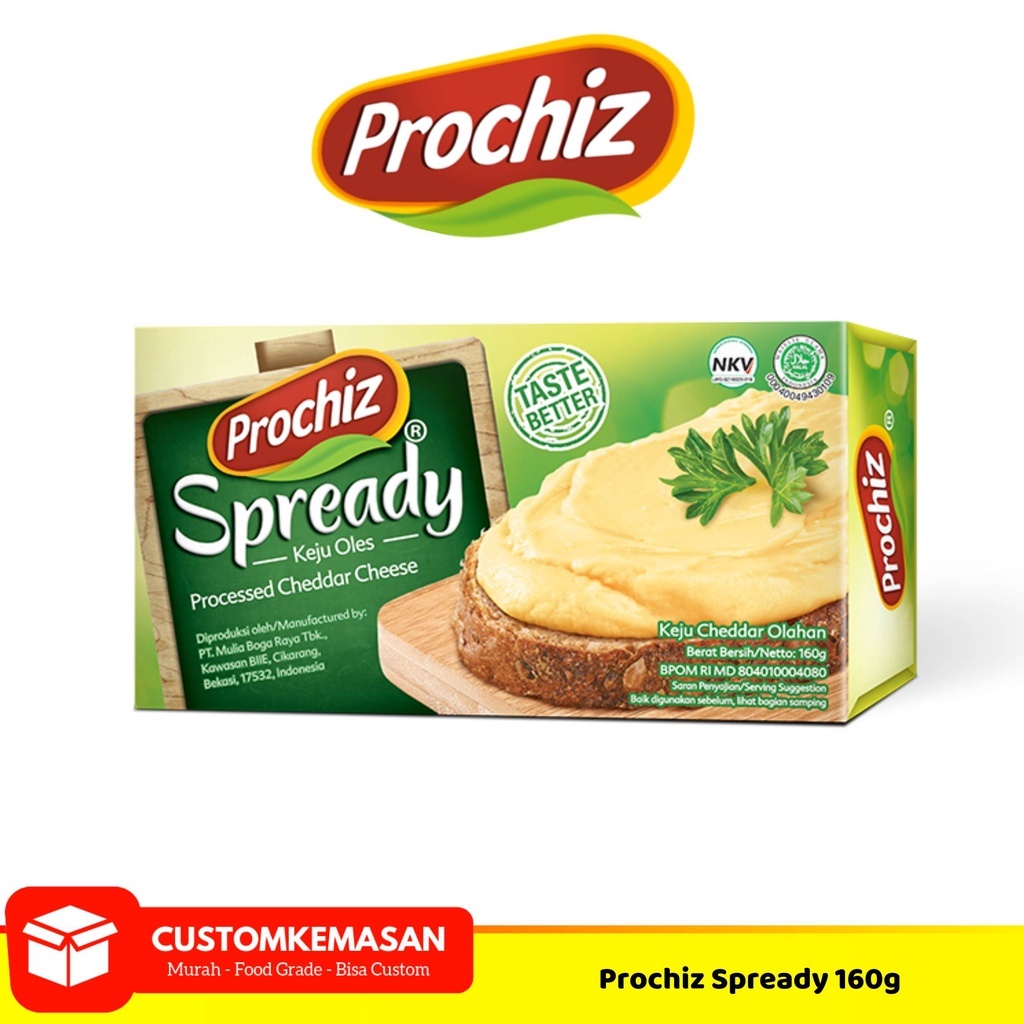 

Prochiz spready 160gr / keju oles prochiz