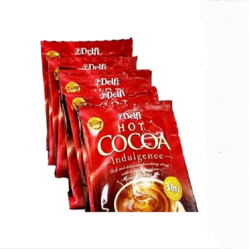 

Delfi Hot Cocoa Indulgence renceng isi 10 sachet x 25gr