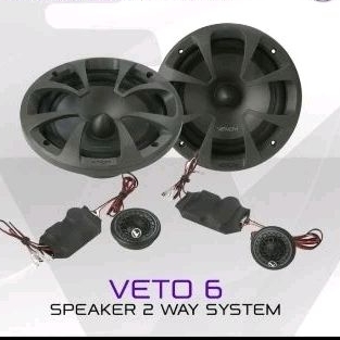 Speaker mobil split venom veto 6 inch