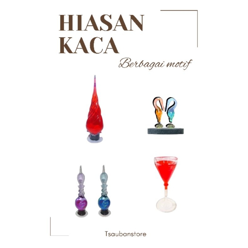 Hiasan Dinding Kaca Dekorasi Ruangan Berbagai Macam Motif