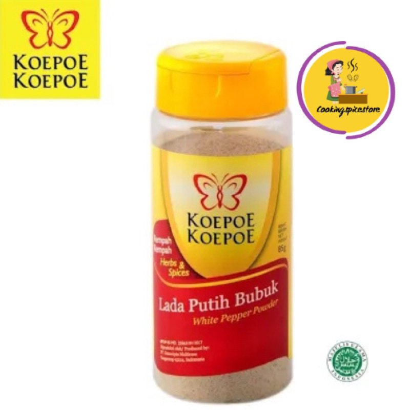 

Lada Putih Cap Koepoe-Koepoe / Lada Hitam 85gr / 38gr