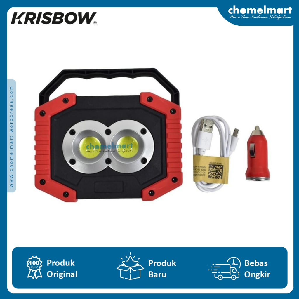 Krisbow Lampu Kerja Led Cob – Putih 10244808