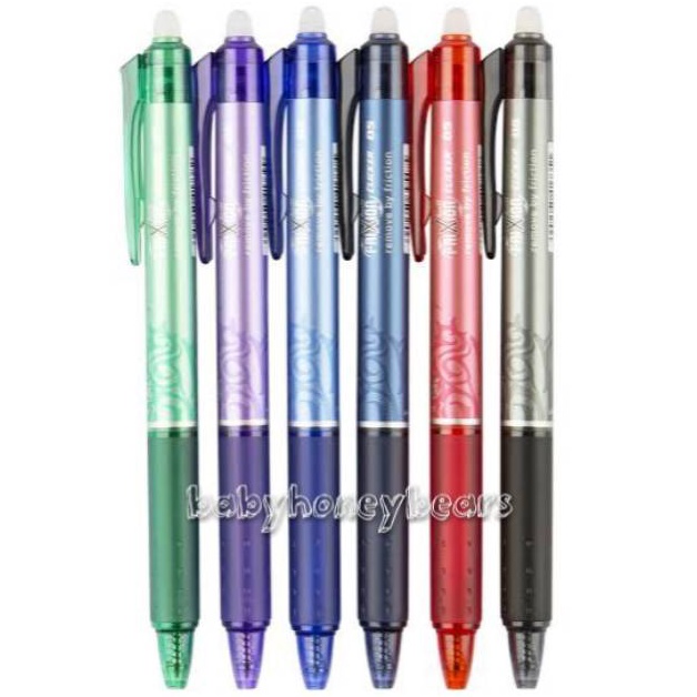 

PAKET MEWAH Pulpen Pilot Frixion Erasable Pen Bisa Hapus BLRTFR5 5mm Tinta HitamBiru