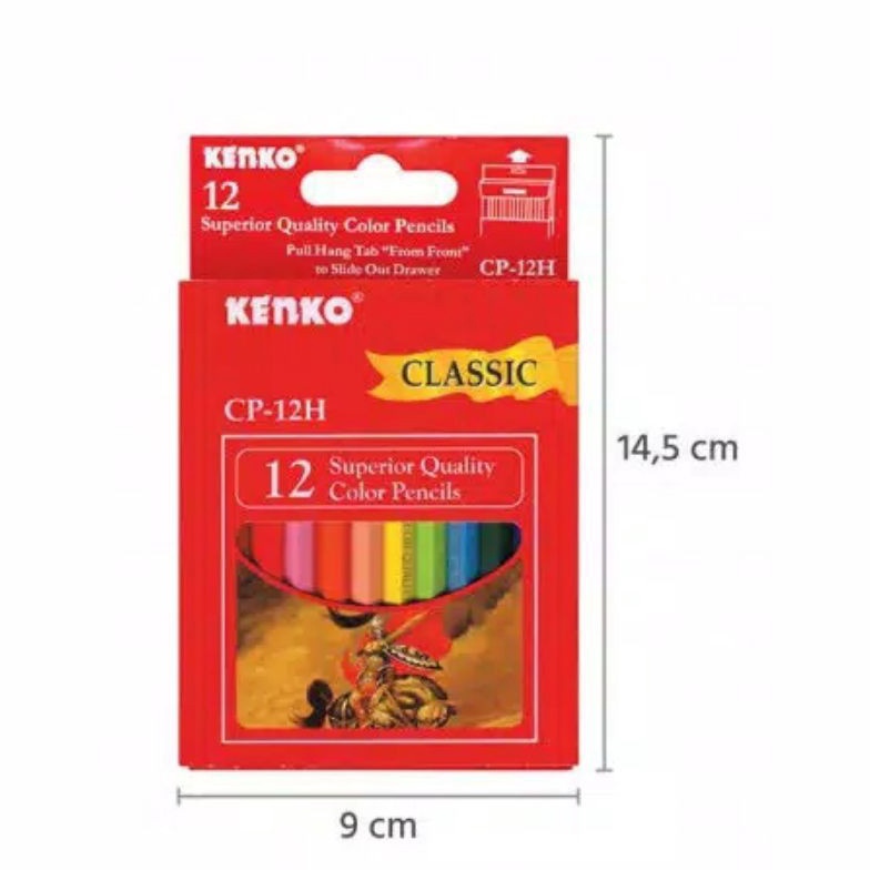 

PALING LARIS Pensil Warna Kenko 12 Warna Superior Color Pencil CP12H