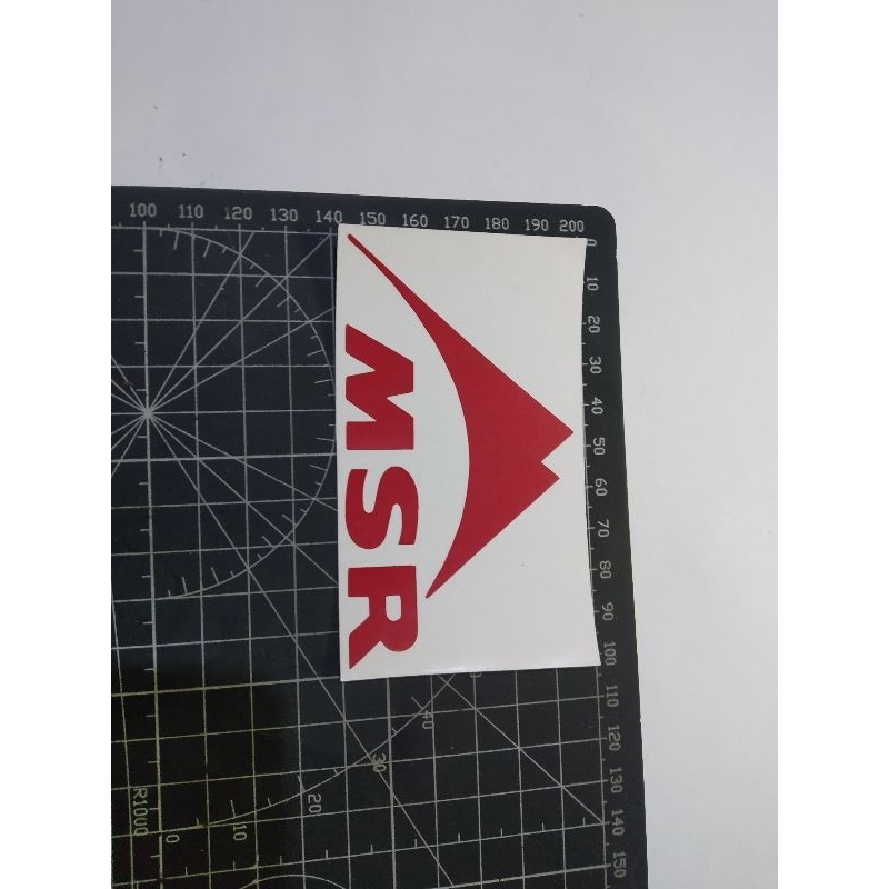 

cutting stiker msr