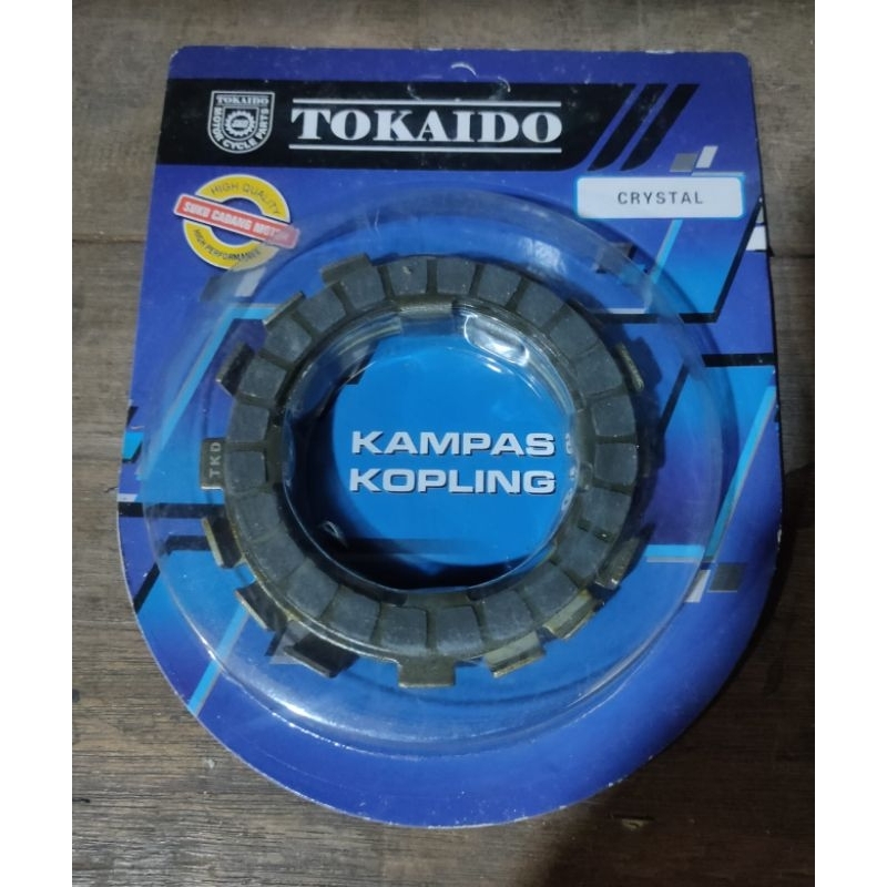Kampas Kopling Suzuki Crystal ( 6 pcs ) Tokaido