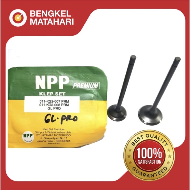 KLEP SET PREMIUM GL PRO, GL PLATINA NPP