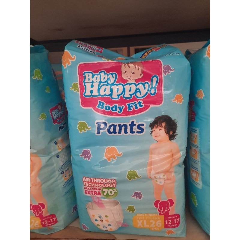 PAMPERS BABY HAPPY POPOK BAYI DIAPERS S / M / L / XL