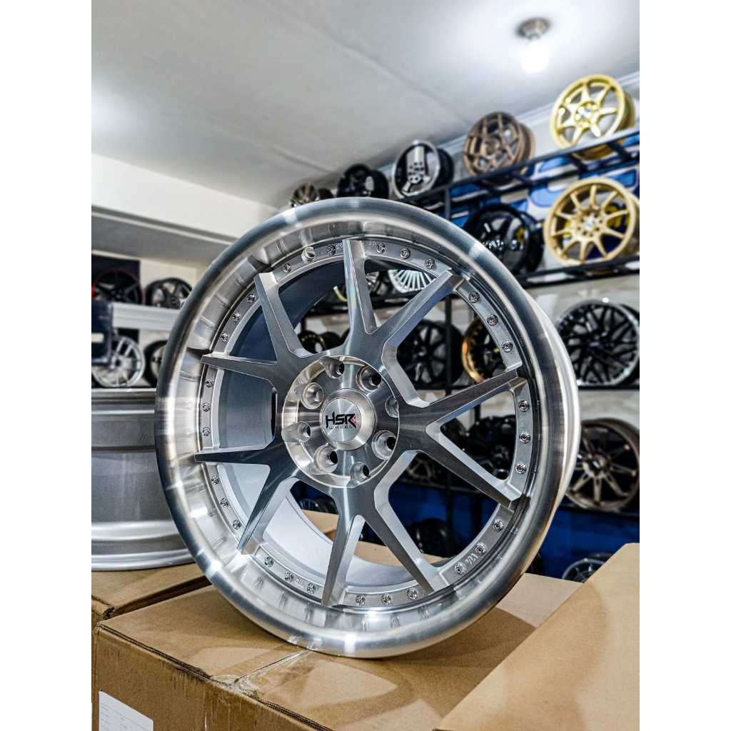 VELG MOBIL CELONG HSR DOGIYAI RING 16 SILVER POLISH