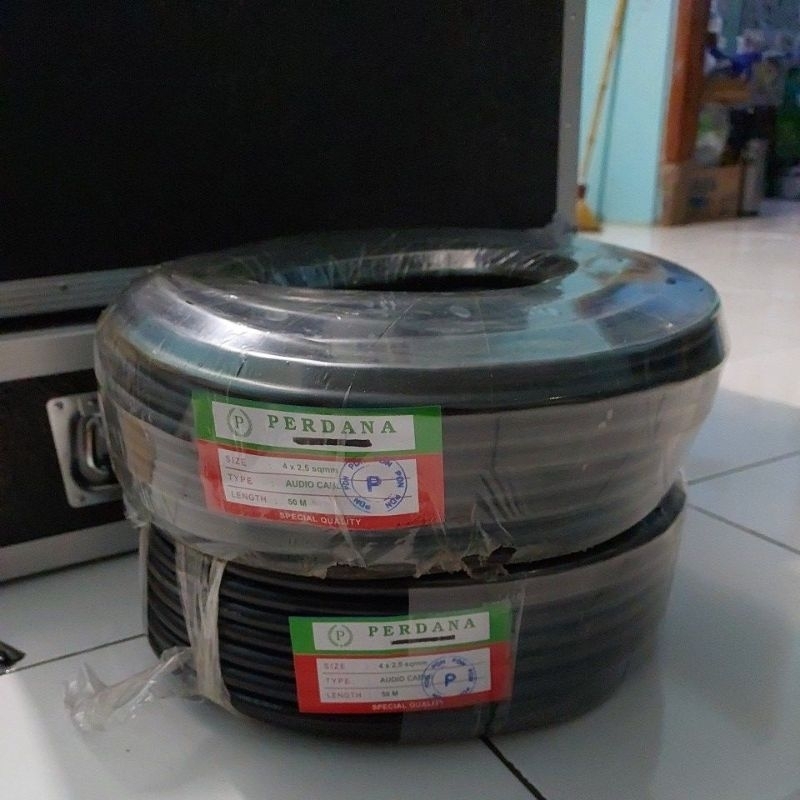 Kabel perdana speaker 4x2,5 panjang 50M