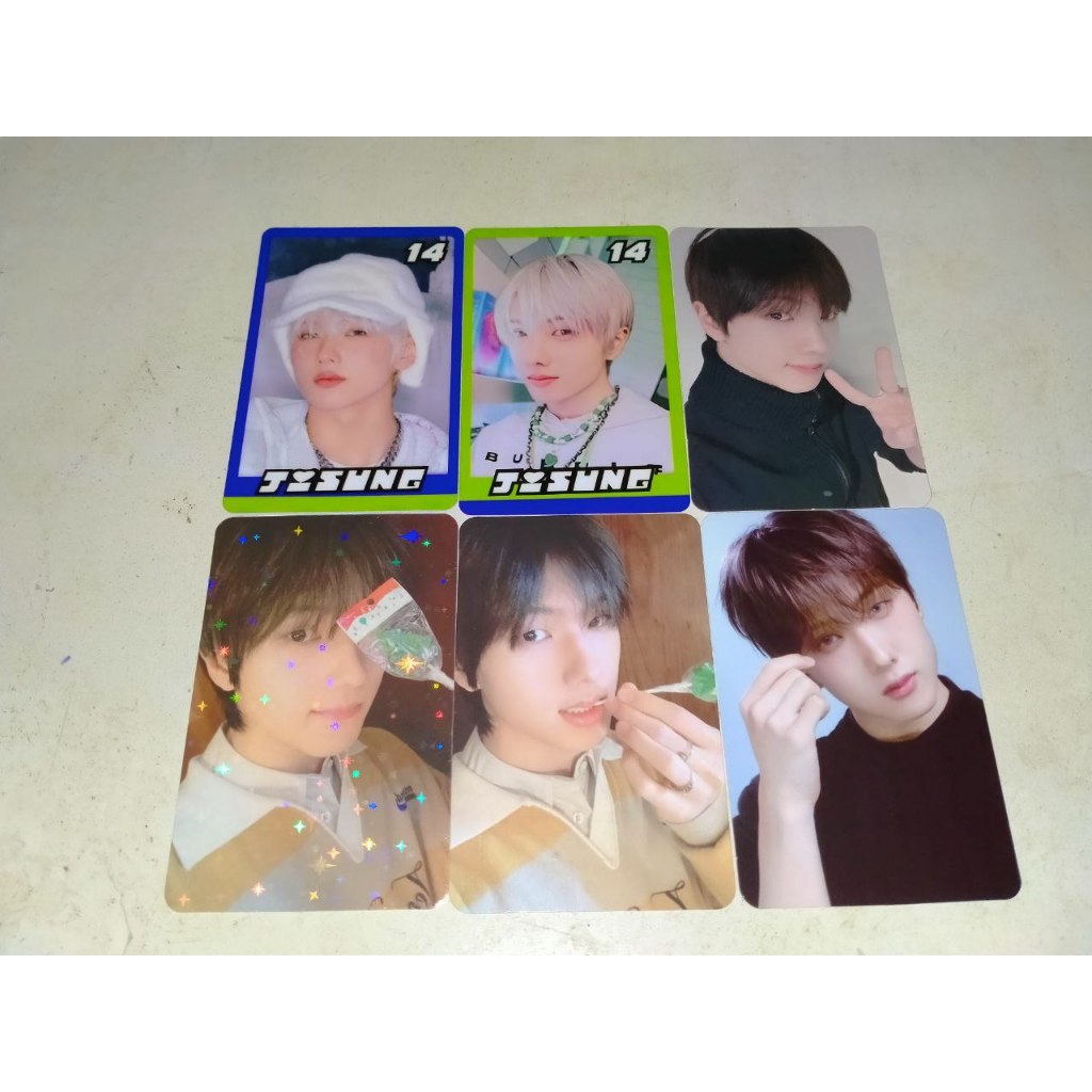 ready photocard jisung pink christmas 2024 photocard yizhiyu candy special ver nct dream