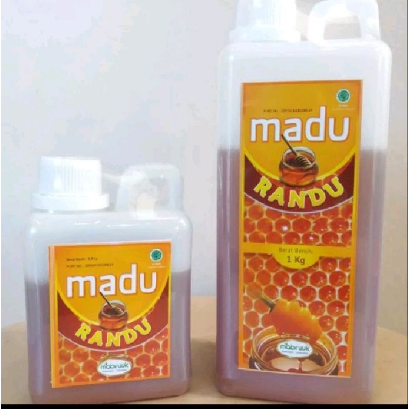 

madu murni randu original mabruk 1kg 500 g