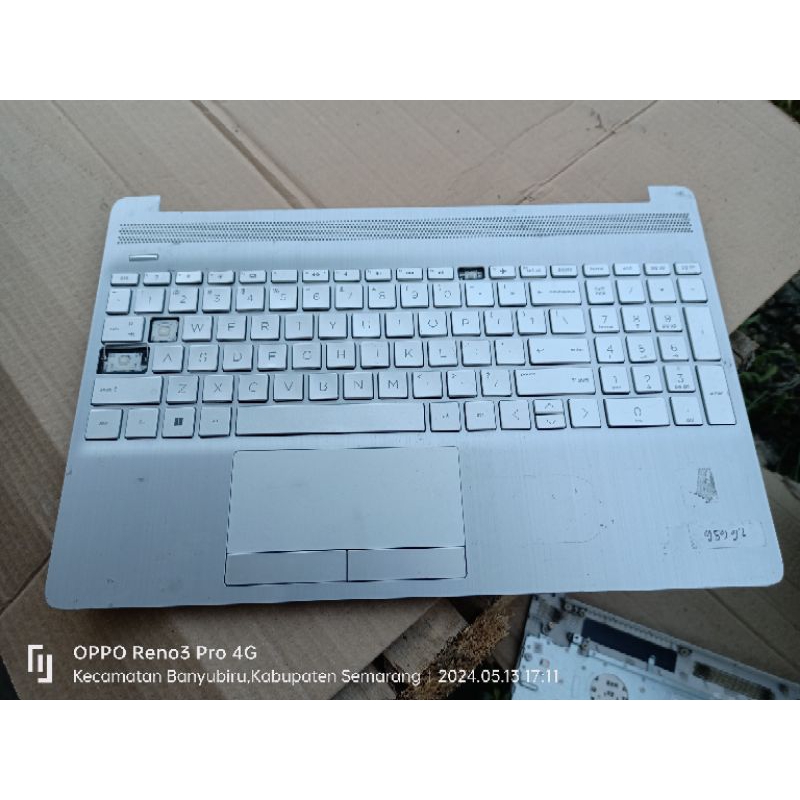 Frame + Keyboard laptop HP 15S-DW/15S-DU/15S-DY/15-CS ORIGINAL CABUTAN