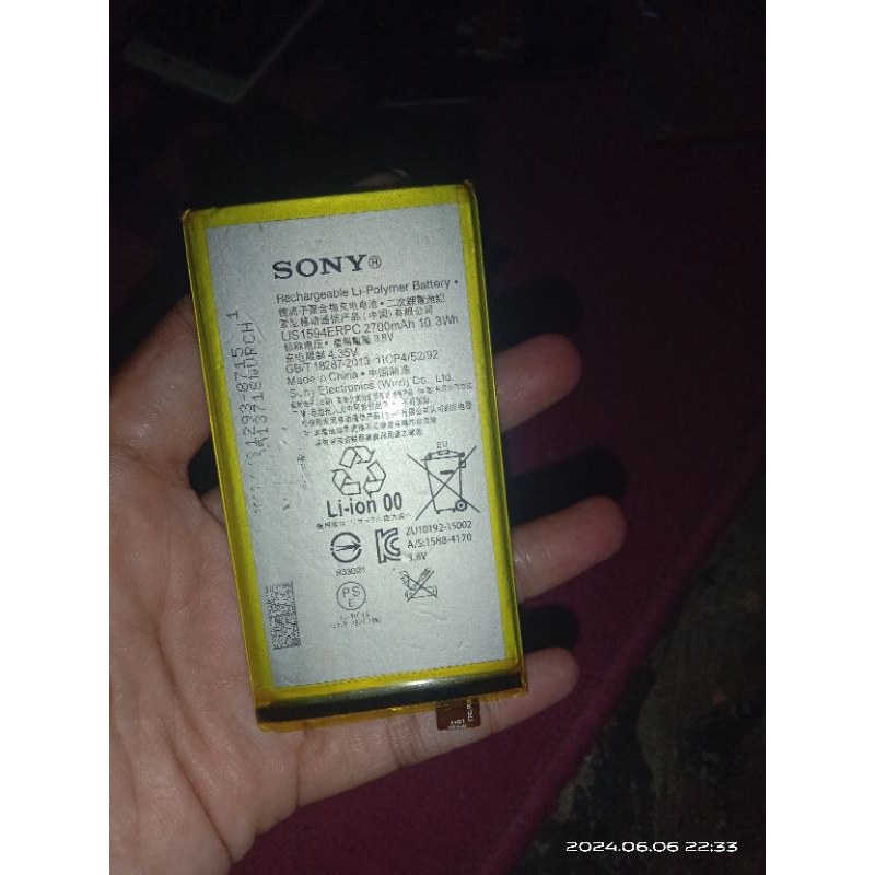 baterai sony z5 mini gb t18287-2013