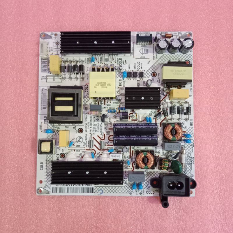 PSU TV LG 43UN7000PTA - REGULATOR - MESIN TV LG 43UN7000PTA