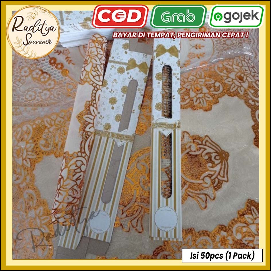 GROSIR Souvenir TAPLAK MEJA (isi 50pcs) Kemas BOX Sovenir Suvenir Pernikahan COD Murah