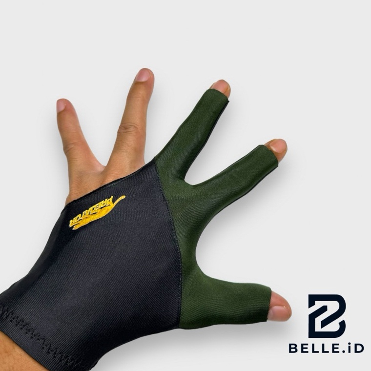 Action Now Sarung Tangan Billiard Open Finger Lycra  Predator Tangan Kiri