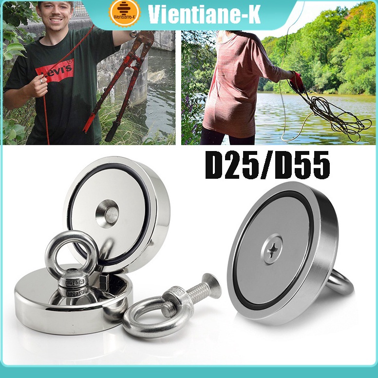 Cuma disini D25 D55 Strong Magnet Neodymium Magnet Fishing Magnet bulat