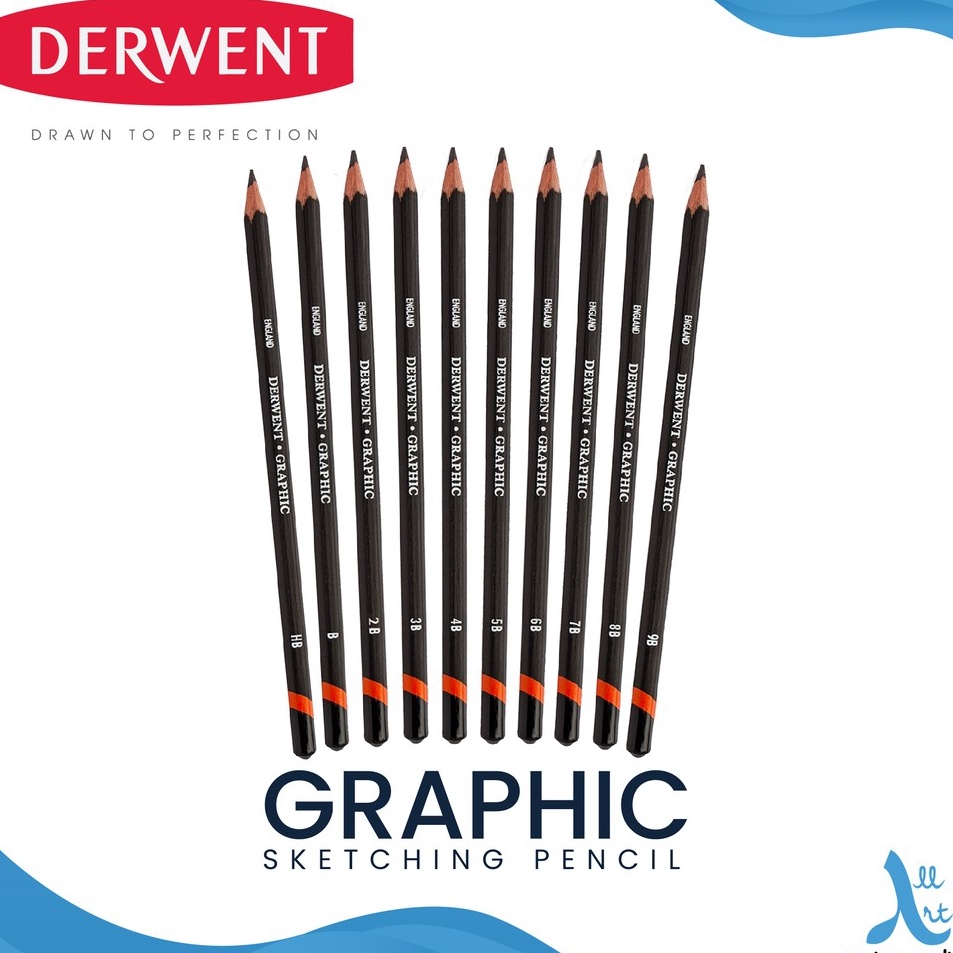 

Berkualitas Tinggi Derwent Graphic Pencil Drawing Sketching