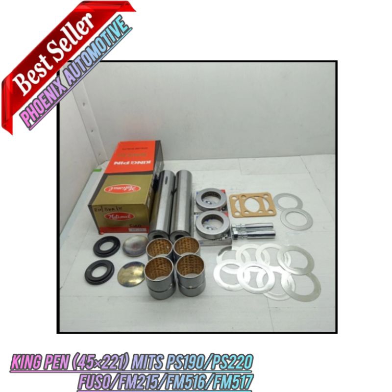 KING PEN SET MITS PS190/PS220/FUSO/FM215/FM516/FM517 (4×221) NATIONAL