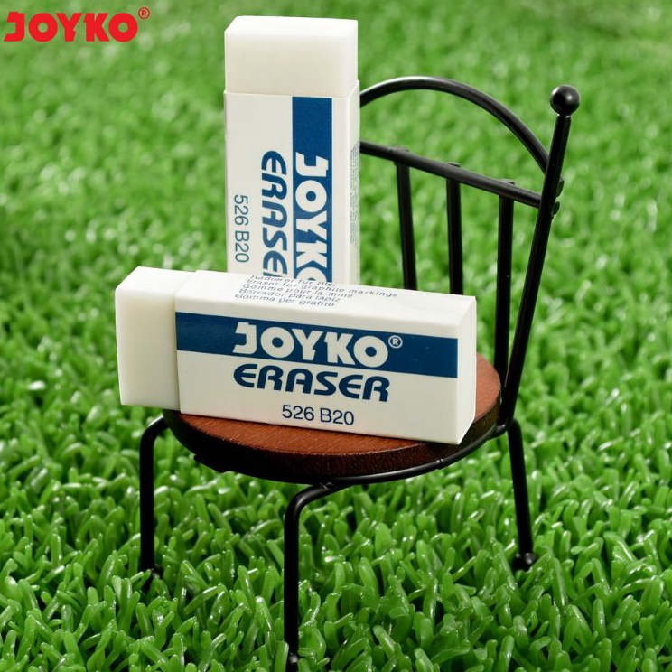 

Terbaru Eraser Penghapus Besar Joyko 526B2 Putih 1pak