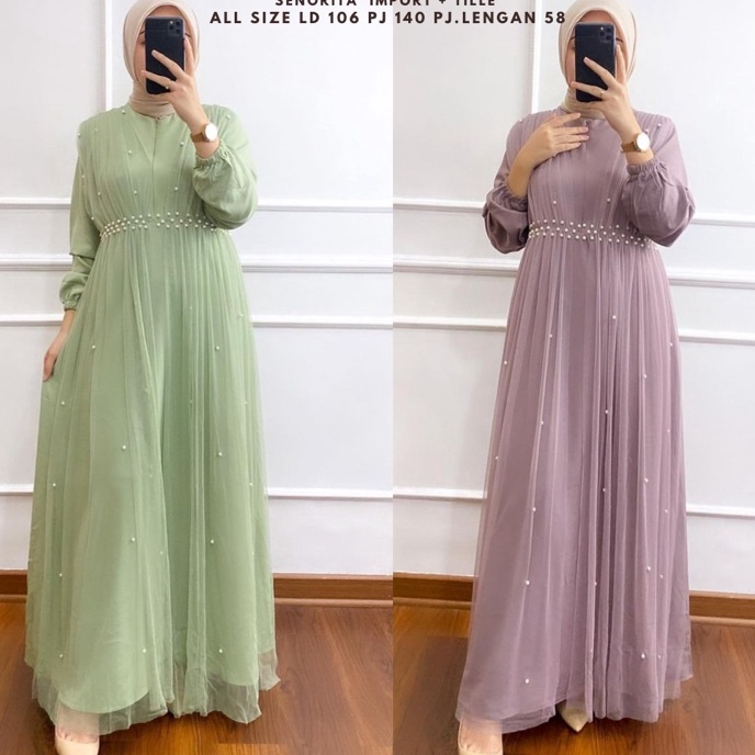 Terlaku ORIGINAL Capadokiya Tile DressDress Tulle Ld 1 11 12Dress KondanganDress MaternityDress Bumi