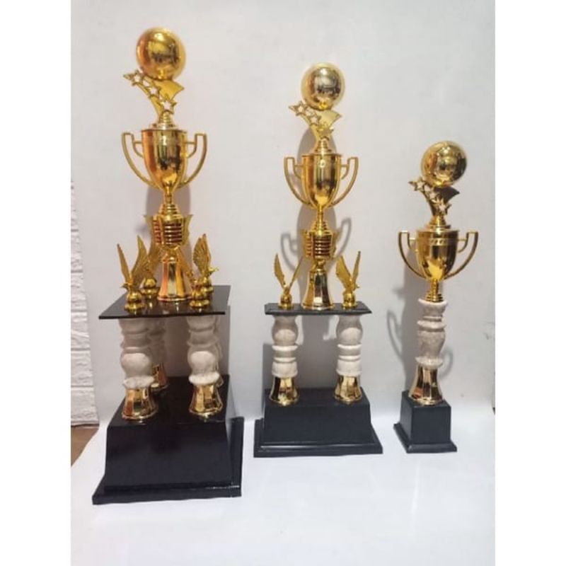 piala trophy tropi set kaki 4 2 1 bagus mewah