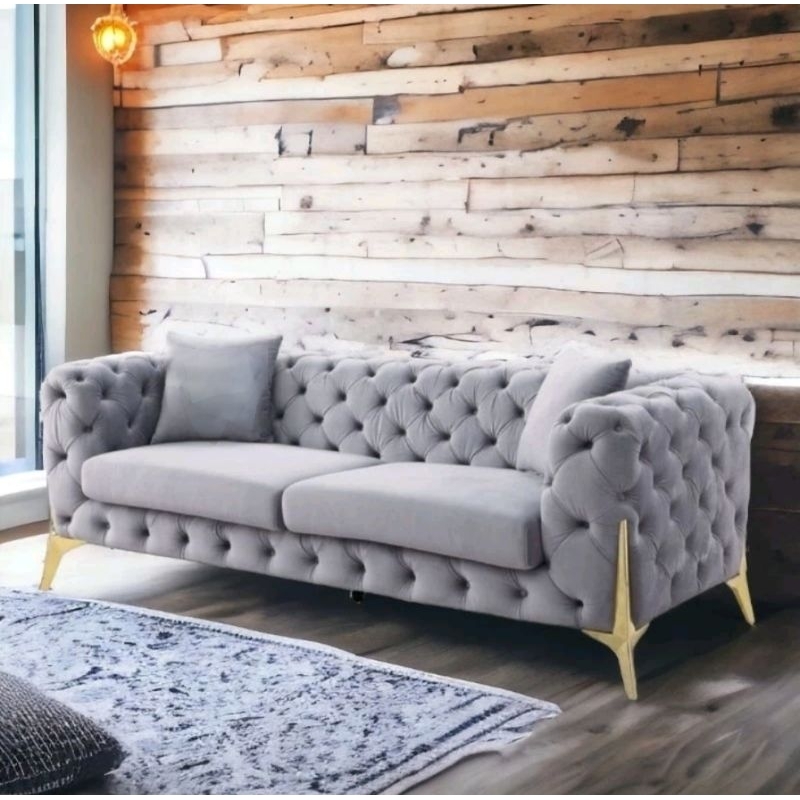 Sofa Chesterfield / sofa seribu kancing / sofa mewah minimalis