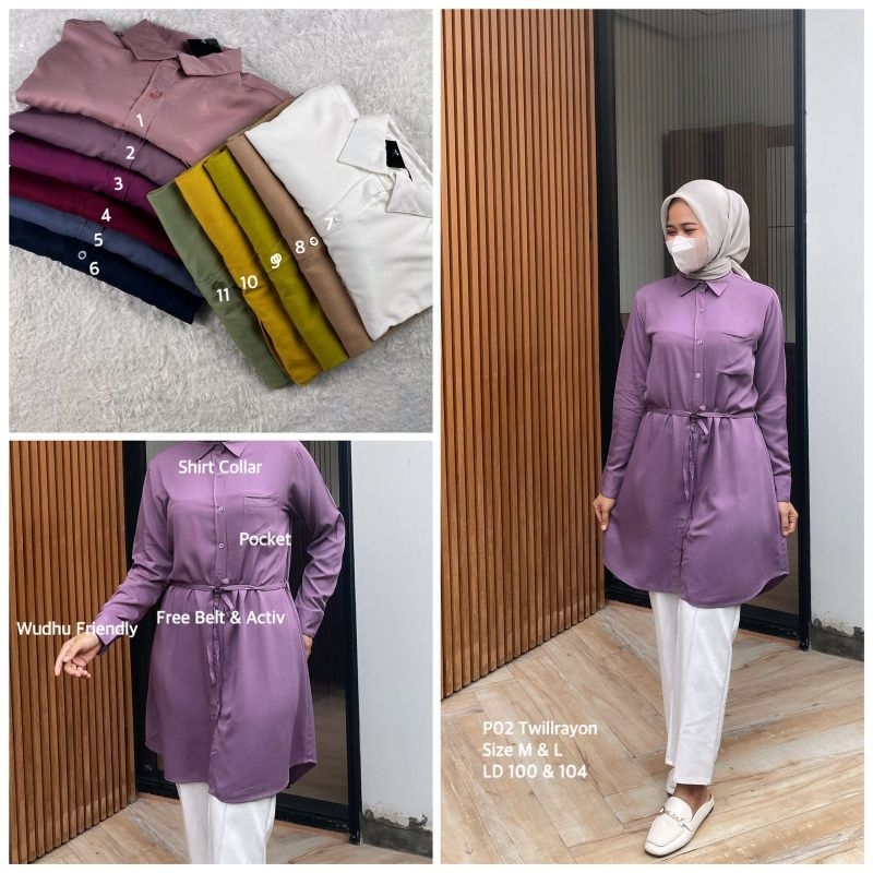 TUNIK RAYON NURAMA/TUNIK RAYON NURAMA /TUNIK RAYON WANITA/TUNIK RAYON TALI NURAMA/TUNIK RAYON TERBAR