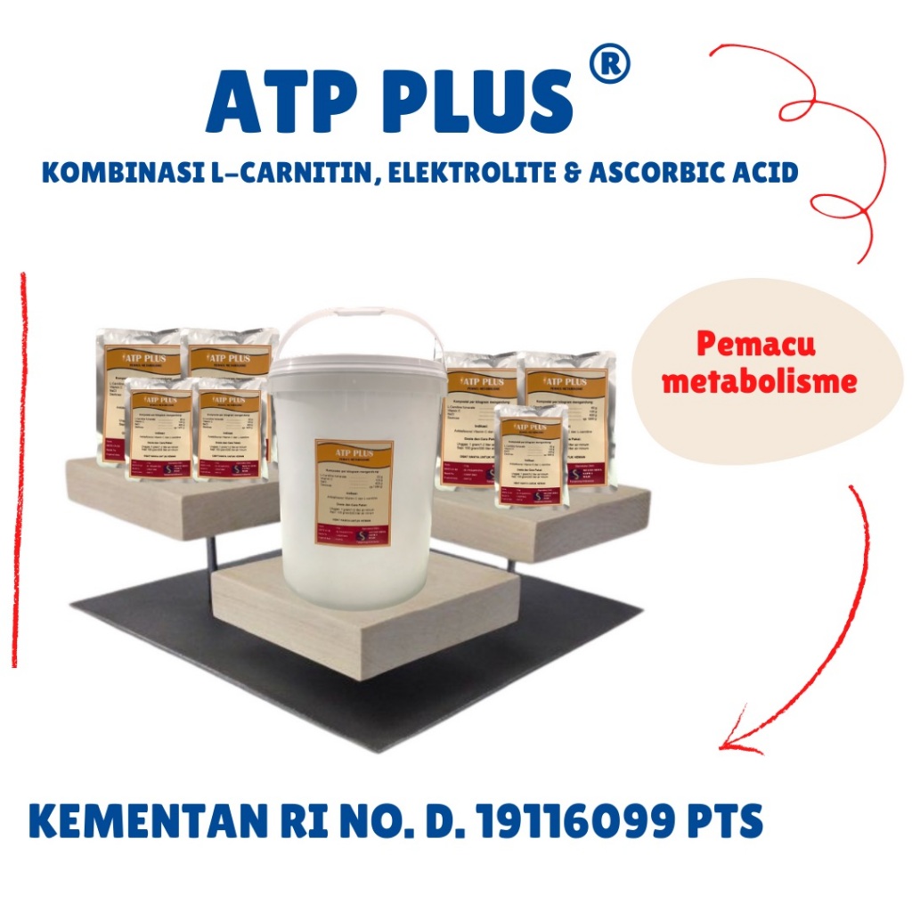 Vitamin Ayam Pemacu Metabolisme ATP Plus  Multifarma