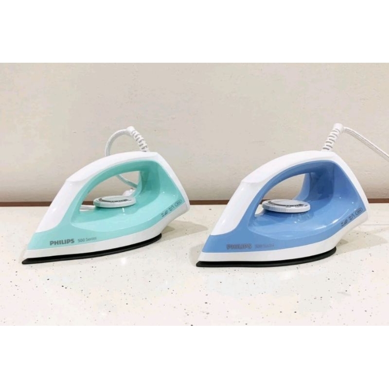 SETRIKA PHILIPS SERI-500 (DRY IRON PHILIPS- DST0510/70) setrika kering setrika otomatis setrika anti