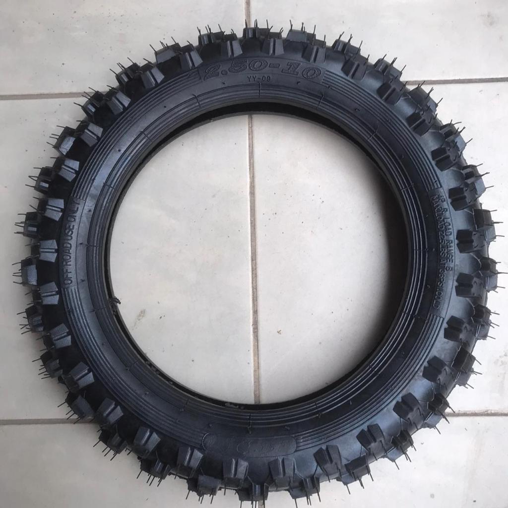 Ban Luar Mini Trail 2.50-10 Ban Motor Bensin 2 Tak 50cc