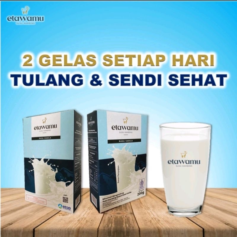 

ETAWAMU Original - Susu Kambing Etawa Asli utk atasi nyeri sendi dan sesak nafas