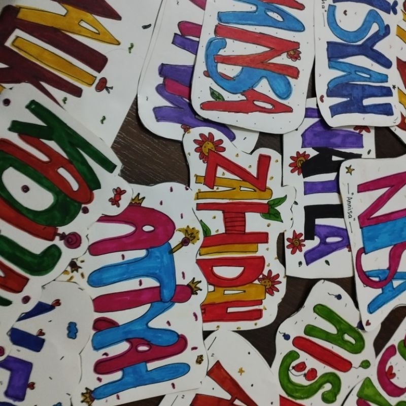 

Sticker Cantik Custom