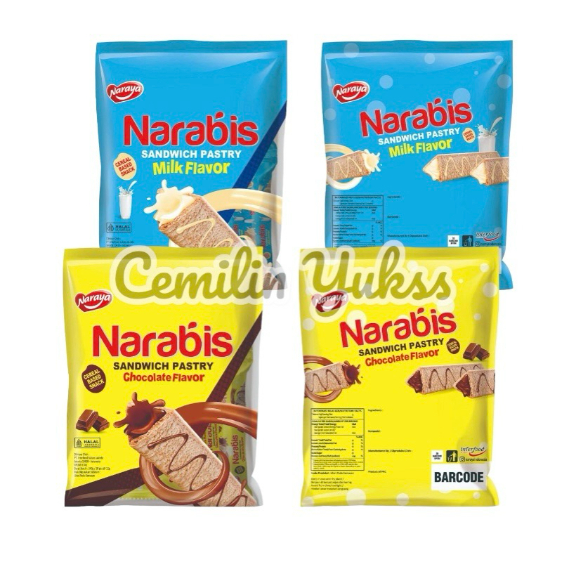 

Naraya Narabis Sandwich Pastry 240g [Bag] Narabis Sandwich Pastry Chocolate Milk