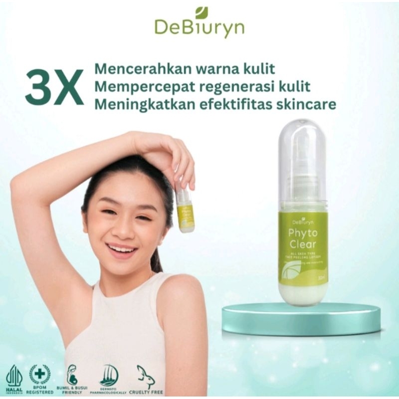 DeBiuryn Phyto Clear Face Peeling Lotion 30ml