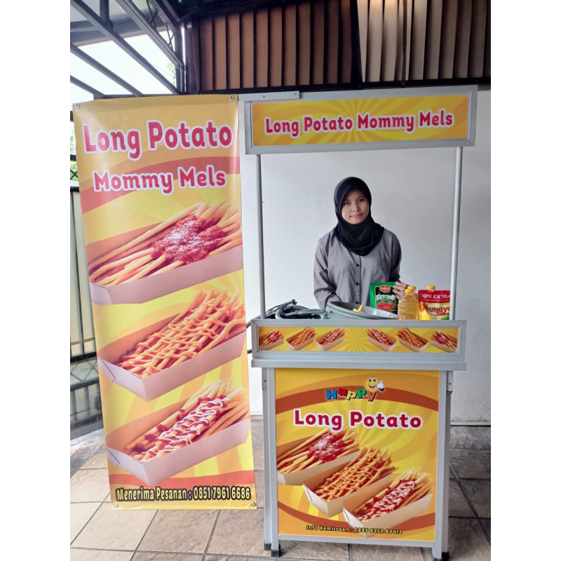 

PAKET USAHA FRANCHISE MAKANAN LONG POTATO