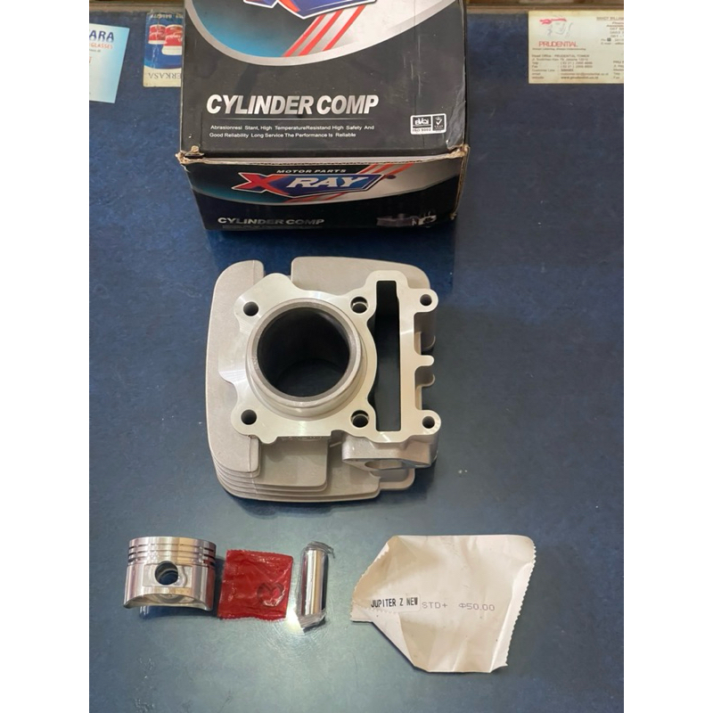 BLOK KOMPLIT MOTOR JUPITER Z ROBOT SEHER RING PISTON 5D900 XRAY BLOK MESIN MOTOR