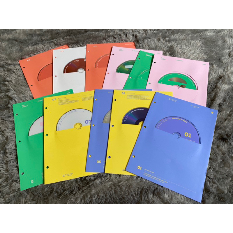 sharing 7Disc+ Oneul Book DVD Memo BTS 2019 2020 2021